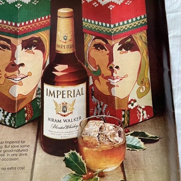 1971 Imperial Hiram Walker Whiskey Ad Full Page Print  u Vintage Original Advert - Picture 5 of 5